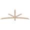 Ekena Millwork Alberta Smooth Timber Gable Bracket, Douglas Fir, 84"W x 28"H x 3 1/2"D x 3 1/2"F, 8/12 Pitch GBW084X28X0404ALB00SDF - alternate 1